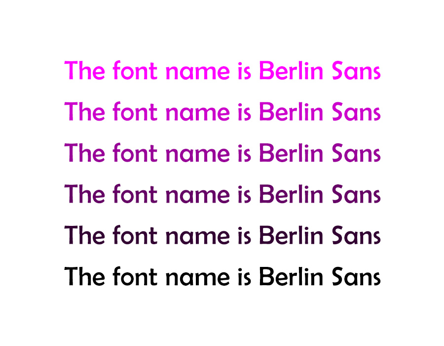 دانلود فونت Berlin Sans