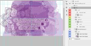 فایل فتوشاپ لایه باز طرح کارت ویزیت بدلیجات