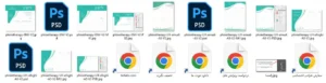 پیش نمایش محتوای فایل دانلودی برای طرح سربرگ و پاکت نامه